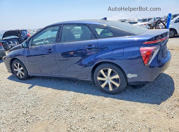 JTDBVRBD7GA000354 2016 TOYOTA COROLLA Blue უკანა მარცხენა