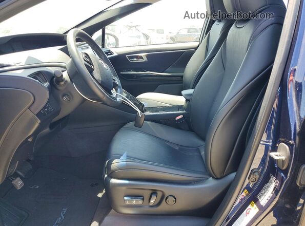 JTDBVRBD7GA000354 2016 TOYOTA COROLLA Blue წინა სალონის ხედი