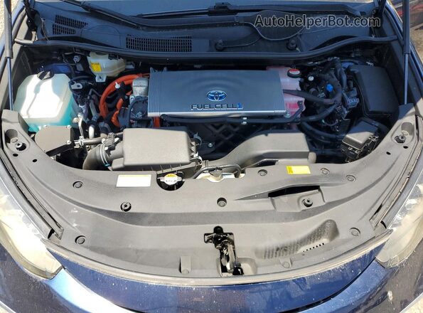 JTDBVRBD7GA000354 2016 TOYOTA COROLLA Blue უკანა სალონის ხედი