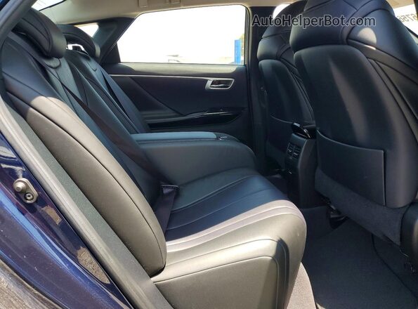 JTDBVRBD7GA000354 2016 TOYOTA COROLLA Blue უკანა სავარძლების ხედი