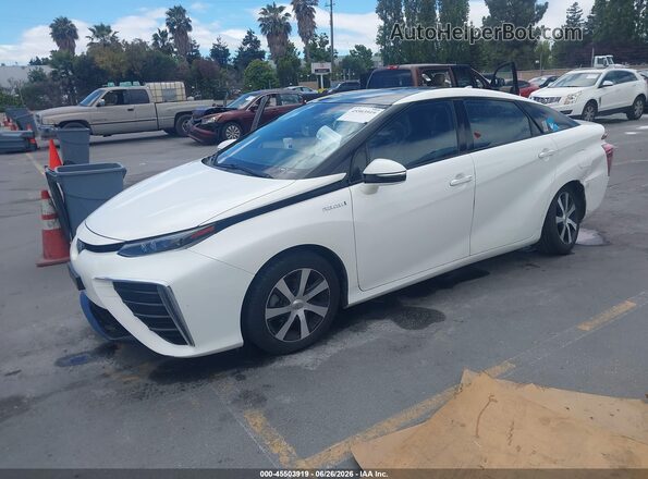 JTDBVRBD8HA003409 2017 TOYOTA MIRAI White Передня ліва чверть