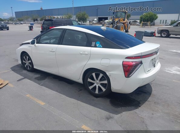 JTDBVRBD8HA003409 2017 TOYOTA MIRAI White Задня ліва чверть