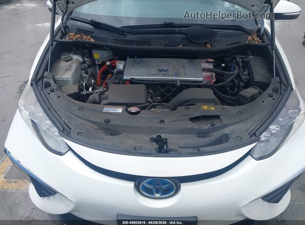 JTDBVRBD8HA003409 2017 TOYOTA MIRAI White Вид ззаду