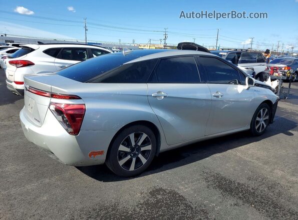 JTDBVRBD9LA007932 2020 TOYOTA MIRAI Silver Задня права чверть