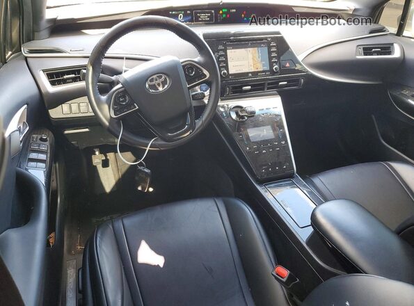 JTDBVRBD9LA007932 2020 TOYOTA MIRAI Silver Вид панелі приладів