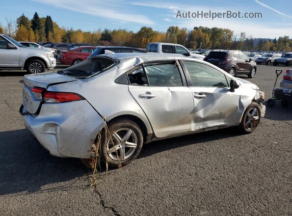 JTDDPMAE1MJ120646 2021 TOYOTA COROLLA Silver Tył prawy