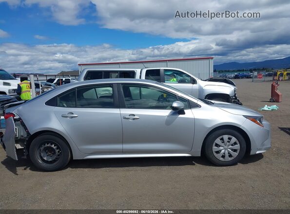 JTDDPRAE3LJ030863 2020 TOYOTA COROLLA Серебряный Вид задней части салона