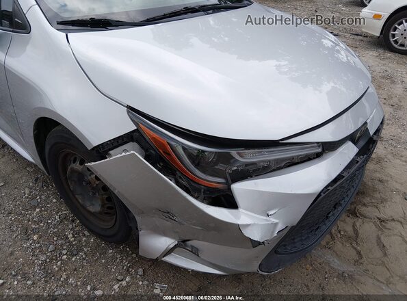 JTDDPRAE9LJ057579 2020 TOYOTA COROLLA Silver Widok z przodu