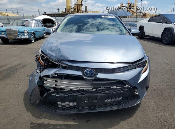 JTDEAMDE0MJ007448 2021 TOYOTA COROLLA Blue Widok z przodu