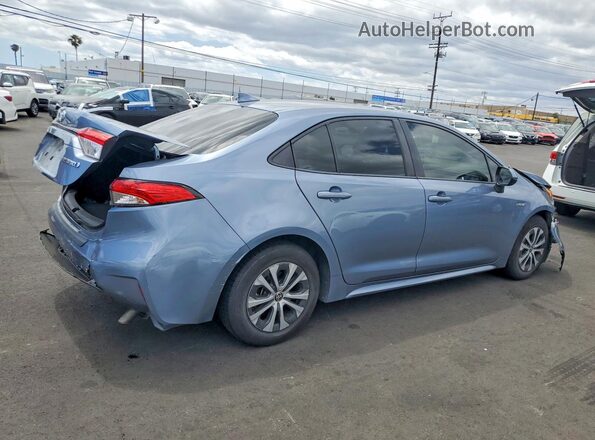 JTDEAMDE0MJ007448 2021 TOYOTA COROLLA Blue Tył prawy