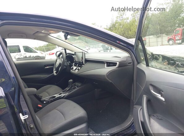 JTDEAMDE0MJ010768 2021 TOYOTA COROLLA Dark Blue Front interior view