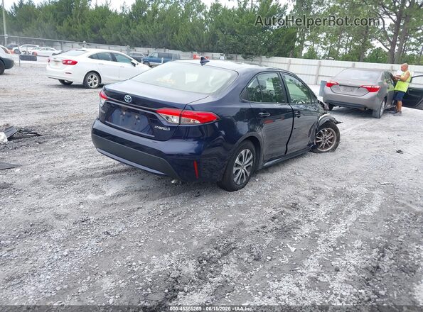 JTDEAMDE0MJ010768 2021 TOYOTA COROLLA Dark Blue Rear right