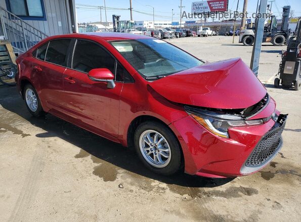 JTDEAMDE0NJ040449 2022 TOYOTA COROLLA Red 