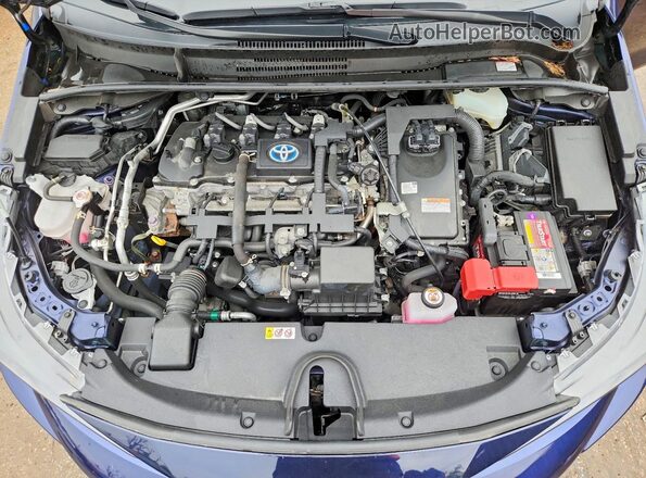 JTDEAMDE1NJ045501 2022 TOYOTA COROLLA Blue 