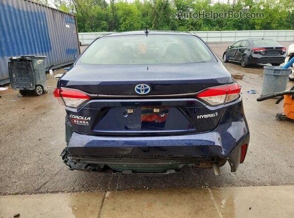 JTDEAMDE1NJ045501 2022 TOYOTA COROLLA Blue 
