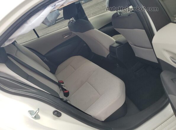 JTDEAMDE2MJ004809 2021 TOYOTA COROLLA White Հետևի նստատեղերի տեսք
