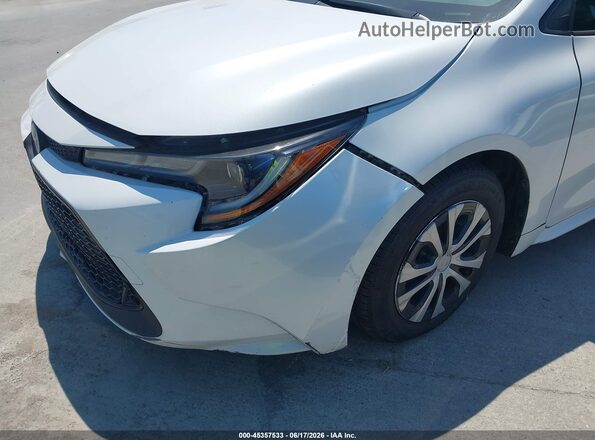 JTDEAMDE2N3013600 2022 TOYOTA COROLLA White Դիմացի տեսք