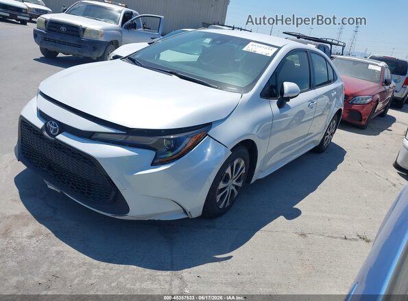 JTDEAMDE2N3013600 2022 TOYOTA COROLLA White Առջևի ձախ երեք քառորդ տեսարան