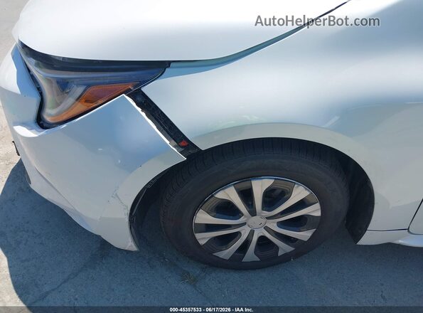 JTDEAMDE2N3013600 2022 TOYOTA COROLLA White Սալոնի հետևի տեսք