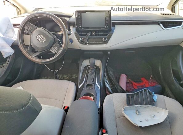 JTDEAMDE2N3014097 2022 TOYOTA COROLLA White Widok deski rozdzielczej