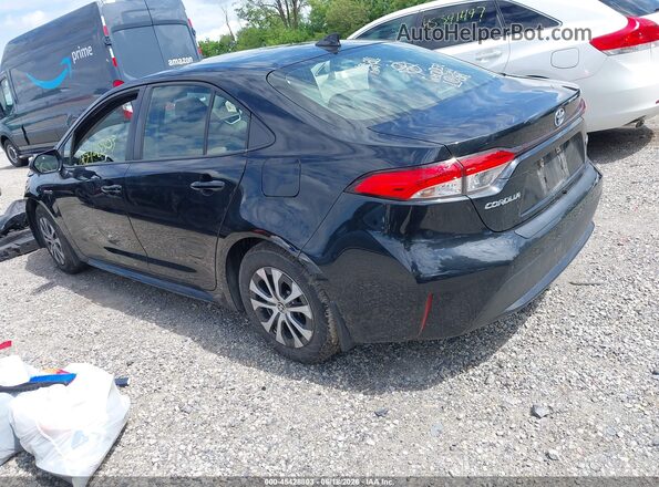 JTDEAMDE3MJ034661 2021 TOYOTA COROLLA Black Trasero izquierdo