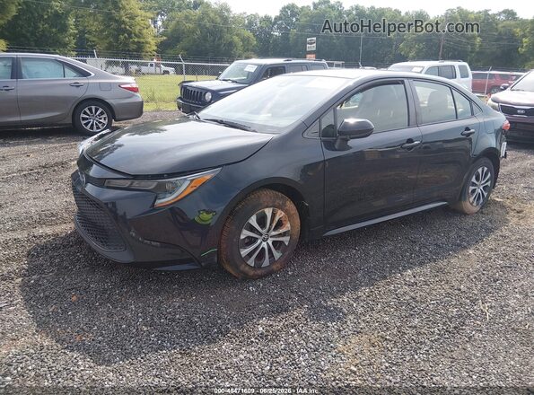 JTDEAMDE3NJ056399 2022 TOYOTA COROLLA Черный Передняя левая четверть
