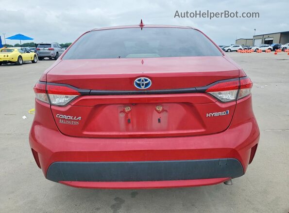 JTDEAMDE5MJ012239 2021 TOYOTA COROLLA Red 