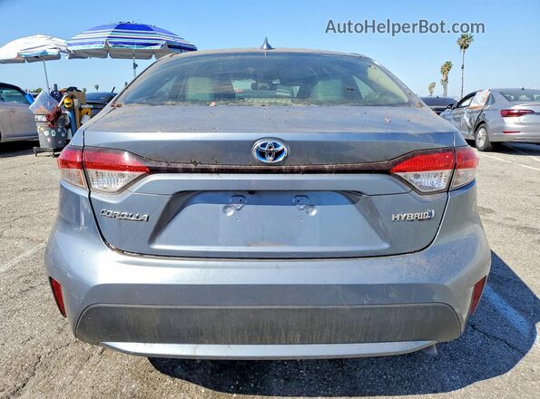 JTDEAMDE5MJ027632 2021 TOYOTA COROLLA Gray უკანა ხედი