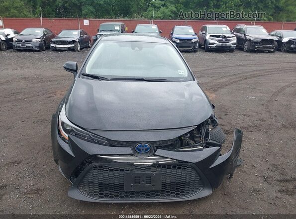 JTDEAMDE5NJ042780 2022 TOYOTA COROLLA Black Вид щитка приладів
