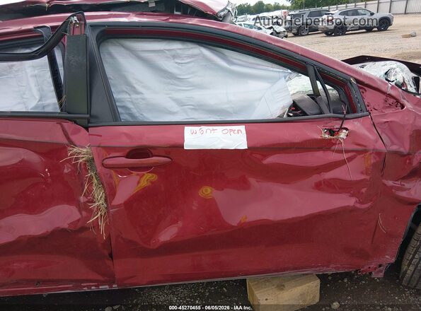 JTDEAMDE5NJ057327 2022 TOYOTA COROLLA Красный Вид салона спереди