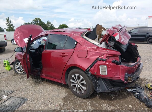 JTDEAMDE5NJ057327 2022 TOYOTA COROLLA Красный Вид спереди