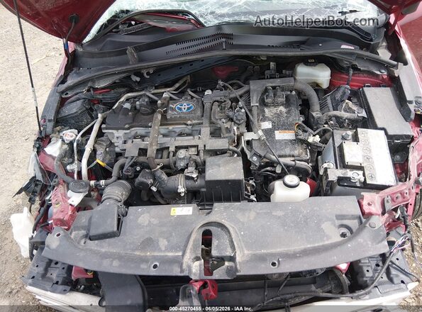 JTDEAMDE5NJ057327 2022 TOYOTA COROLLA Красный Вид сзади