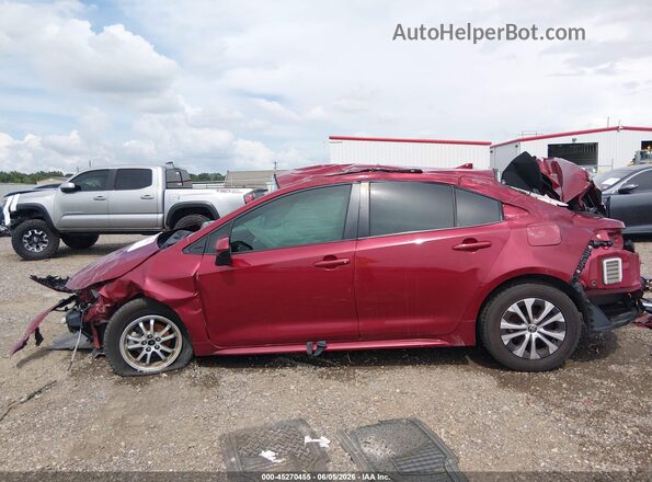 JTDEAMDE5NJ057327 2022 TOYOTA COROLLA Красный 