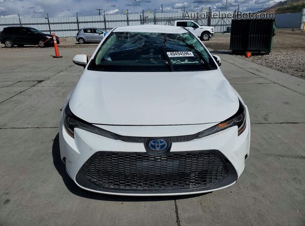 JTDEAMDE7MJ011285 2021 TOYOTA COROLLA White 