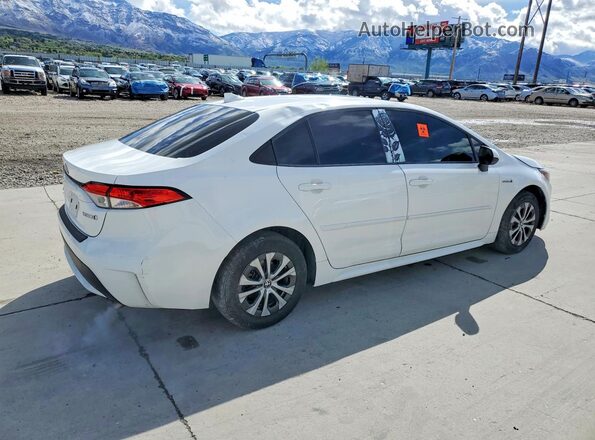 JTDEAMDE7MJ011285 2021 TOYOTA COROLLA White 