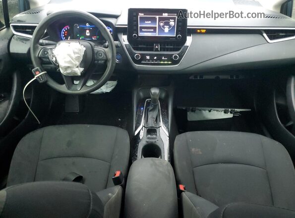 JTDEAMDE7NJ058754 2022 TOYOTA COROLLA Blue Dashboard view