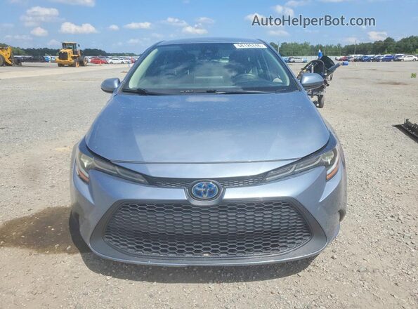JTDEAMDEXMJ002354 2021 TOYOTA COROLLA Blue Вид спереду