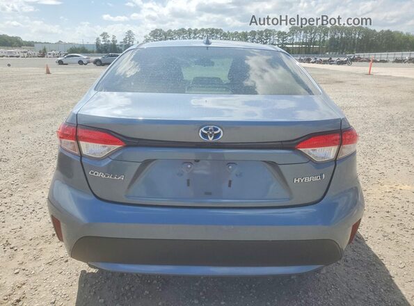 JTDEAMDEXMJ002354 2021 TOYOTA COROLLA Blue Вид ззаду