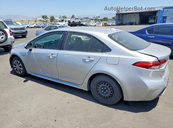 JTDEAMDEXMJ019655 2021 TOYOTA COROLLA Silver Trasero izquierdo
