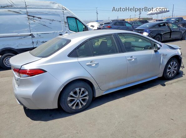 JTDEAMDEXMJ019655 2021 TOYOTA COROLLA Silver Trasero derecho