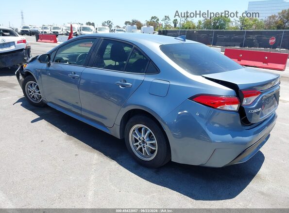 JTDEAMDEXMJ032793 2021 TOYOTA COROLLA Light Blue Հետևի ձախ