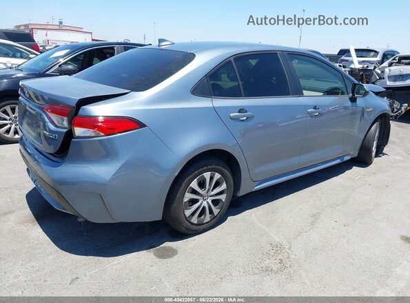 JTDEAMDEXMJ032793 2021 TOYOTA COROLLA Light Blue Հետևի աջ