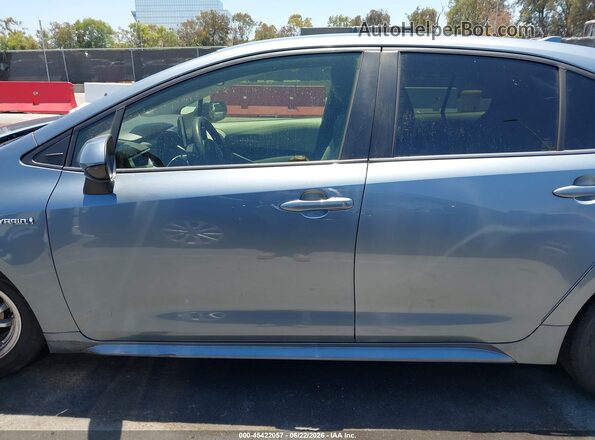 JTDEAMDEXMJ032793 2021 TOYOTA COROLLA Light Blue Սալոնի 360 աստիճան տեսք