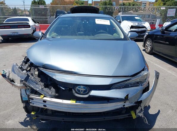 JTDEAMDEXMJ032793 2021 TOYOTA COROLLA Light Blue Սարքավորումների վահանակի տեսք