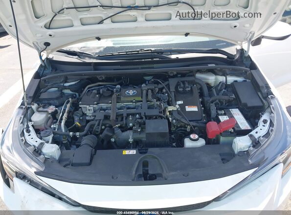 JTDEAMDEXN3006684 2022 TOYOTA COROLLA White Widok z tyłu