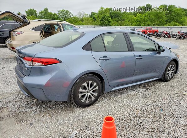 JTDEBRBE1LJ030992 2020 TOYOTA COROLLA Blue Rear right