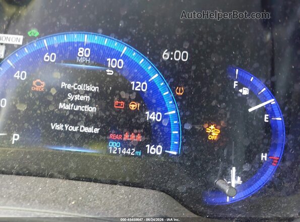 JTDEBRBE6LJ026145 2020 TOYOTA COROLLA Red Vista de los asientos traseros