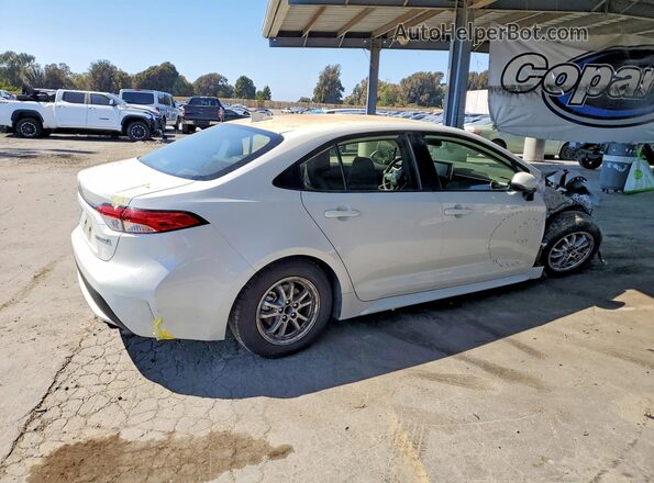 JTDEBRBEXLJ024723 2020 TOYOTA COROLLA White Rear right