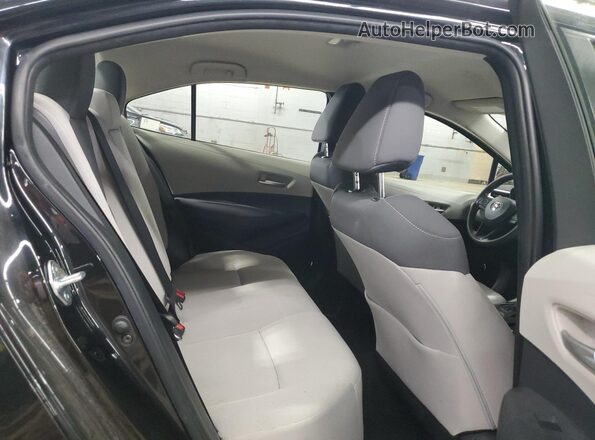 JTDEPMAE0MJ143940 2021 TOYOTA COROLLA Black Rear seats view
