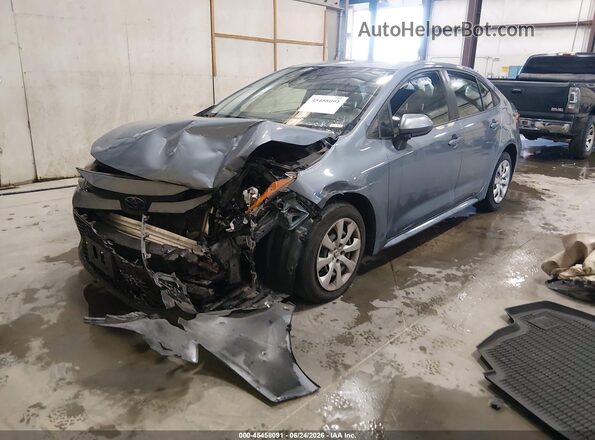 JTDEPMAE0N3014442 2022 TOYOTA COROLLA Blue Przód lewy